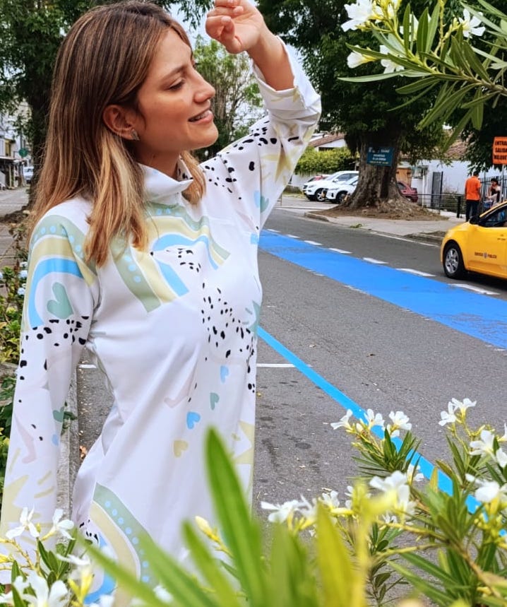 vestido cuello tortuga a54