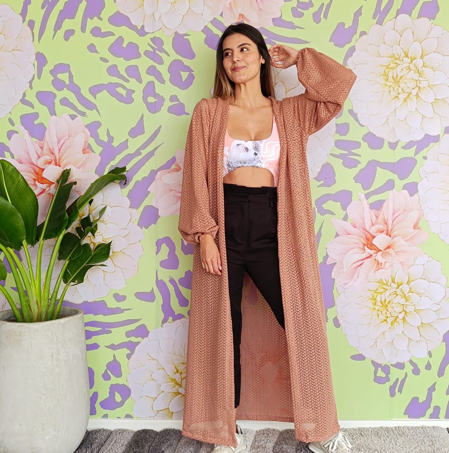 kimono terracota
