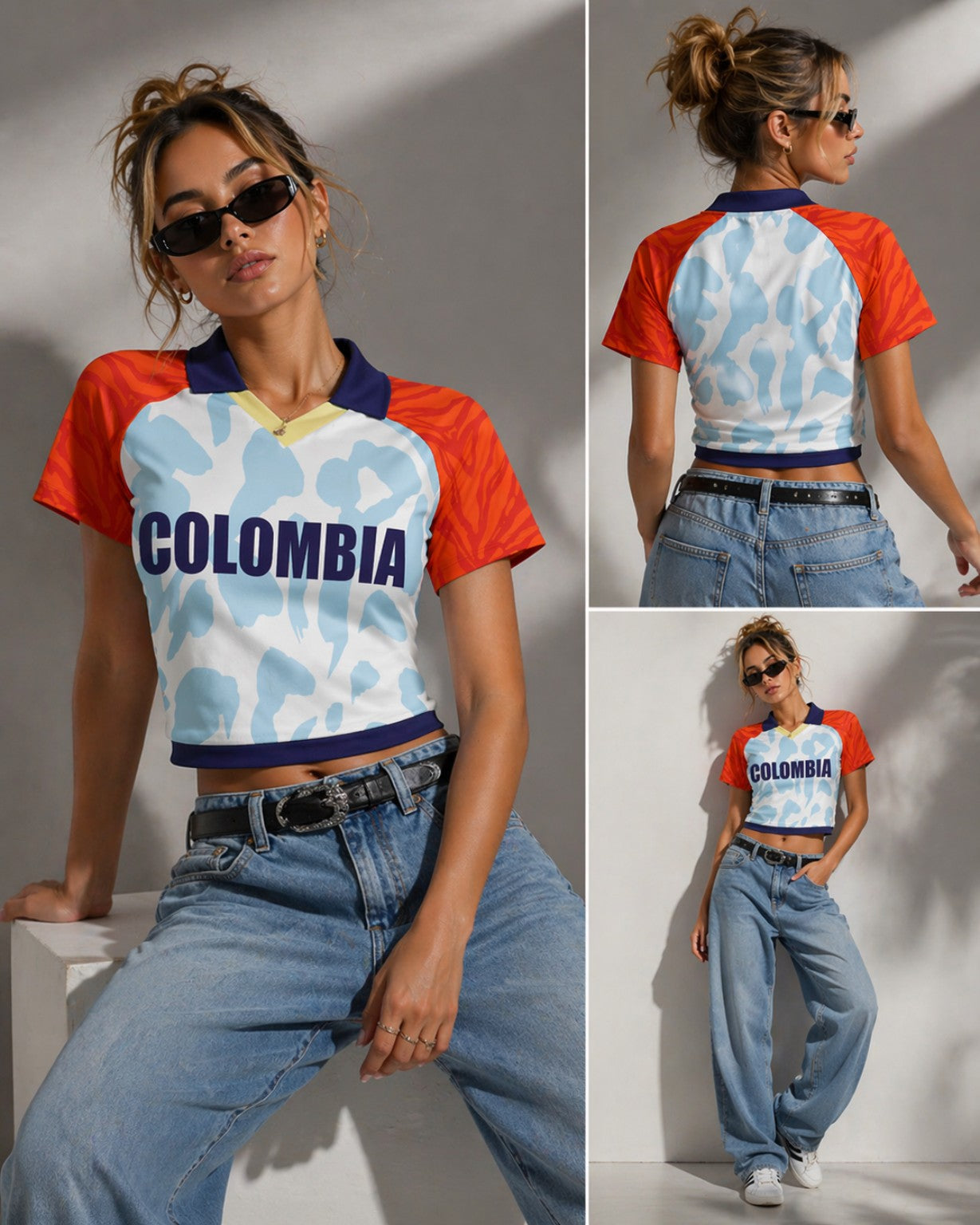 Camiseta corta Colombia