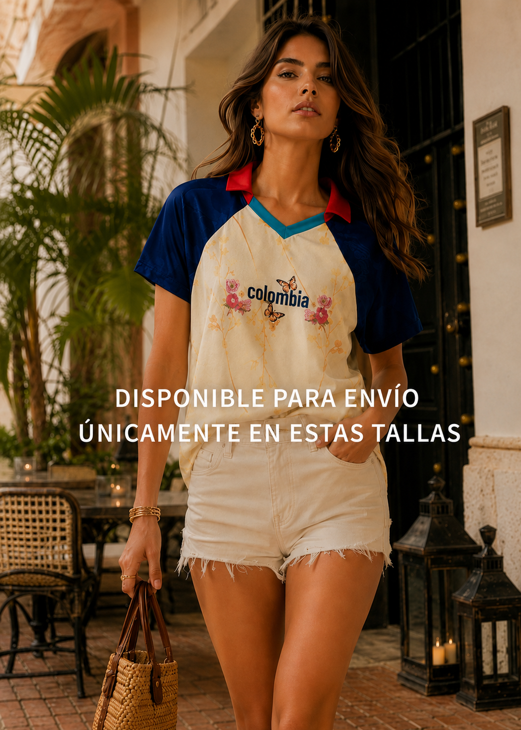 Camiseta amarilla larga lista para envio